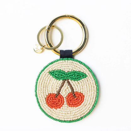 Kelsey Seed Beaded Bag Accessory Key Ring