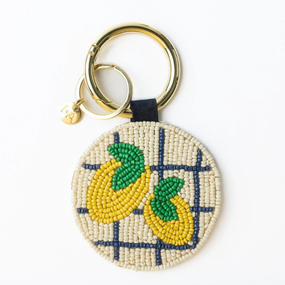 Kelsey Seed Beaded Bag Accessory Key Ring