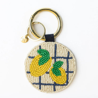 Kelsey Seed Beaded Bag Accessory Key Ring