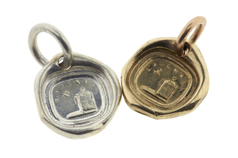 Sterling Silver Libertas Charm