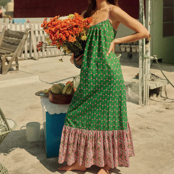 Sienna Dress - Jelly Bean