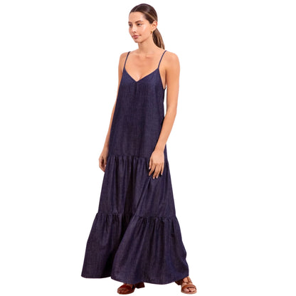 Renata Dress - Eugino Indigo
