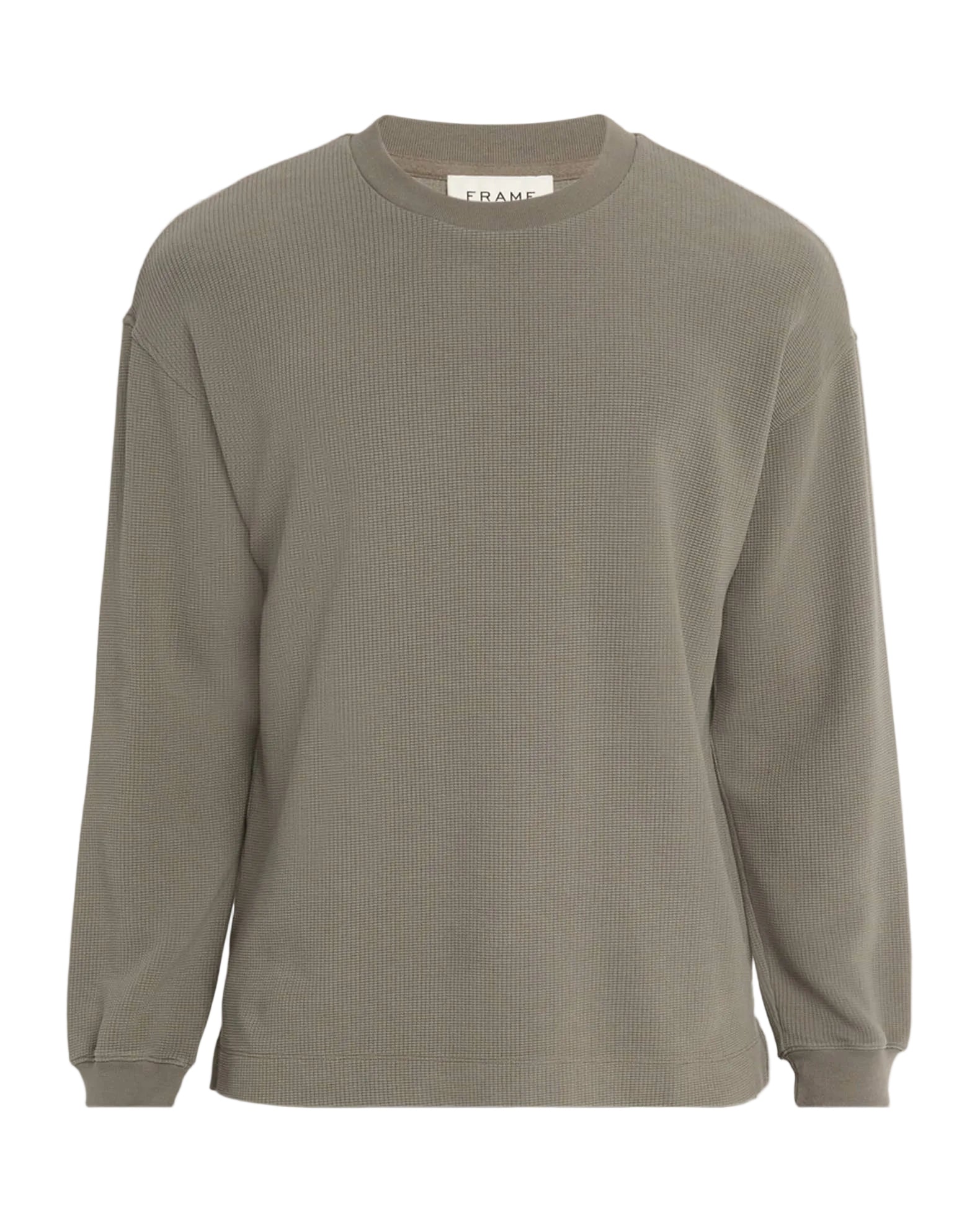 L/S Waffle Textured Tee