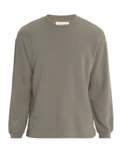 L/S Waffle Textured Tee