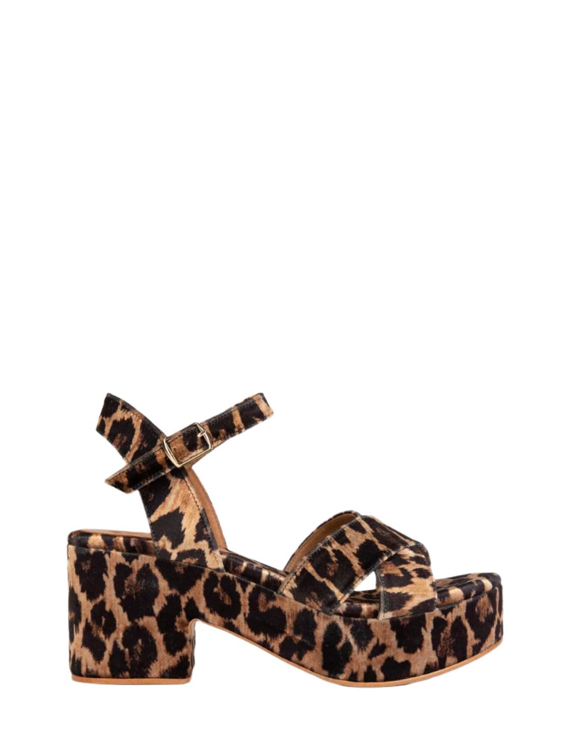 Azalea Leopard Velvet Sandal – Hearth and Soul