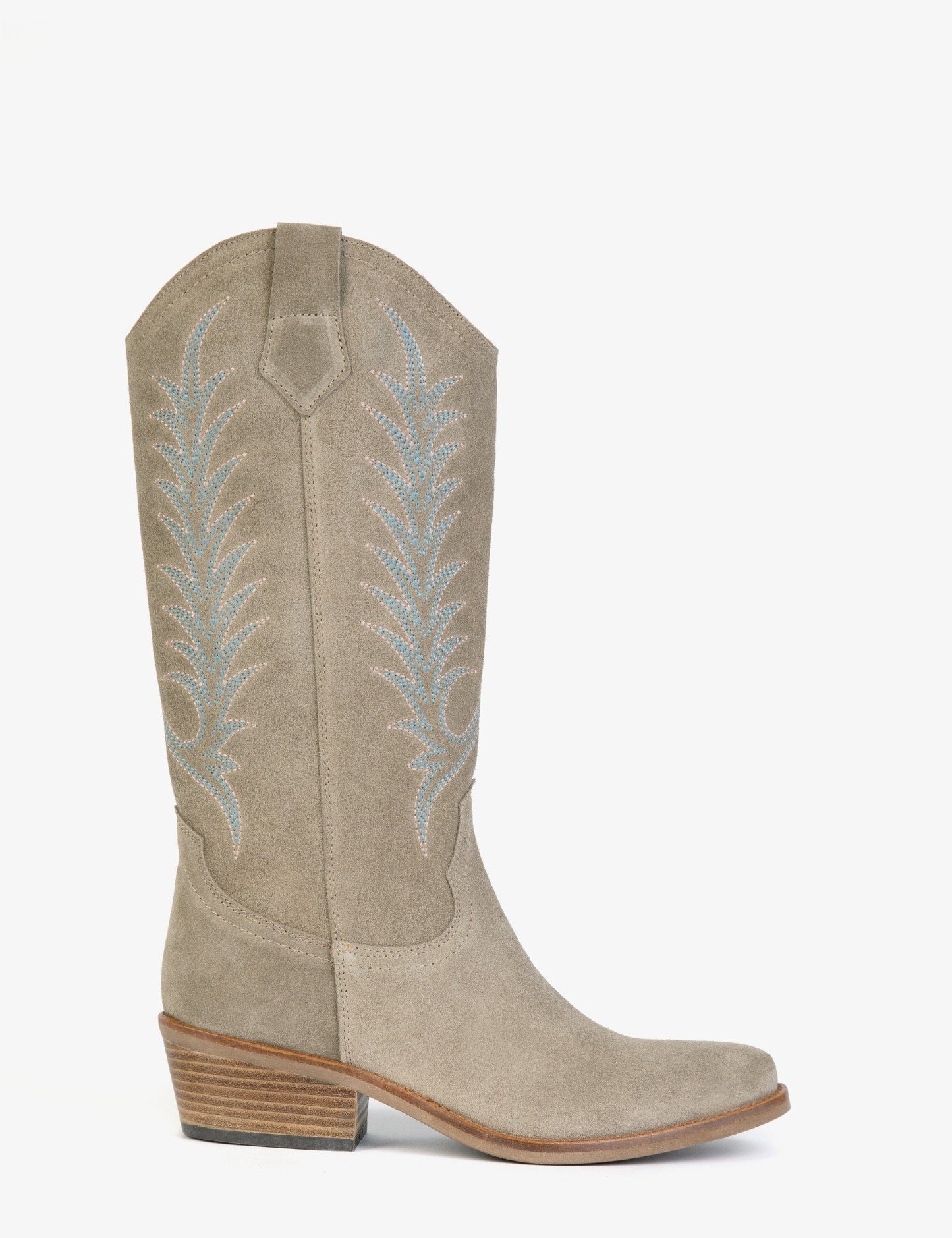 Goldie Embroidered Long Boots