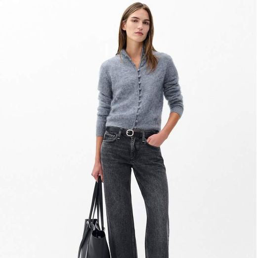 Jada Brushed Cashmere Cardigan