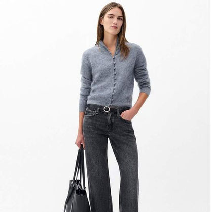 Jada Brushed Cashmere Cardigan