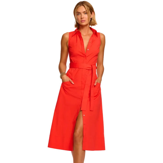 Darcey Dress - Crimson