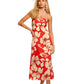Kamilla Dress - Crimson Floral