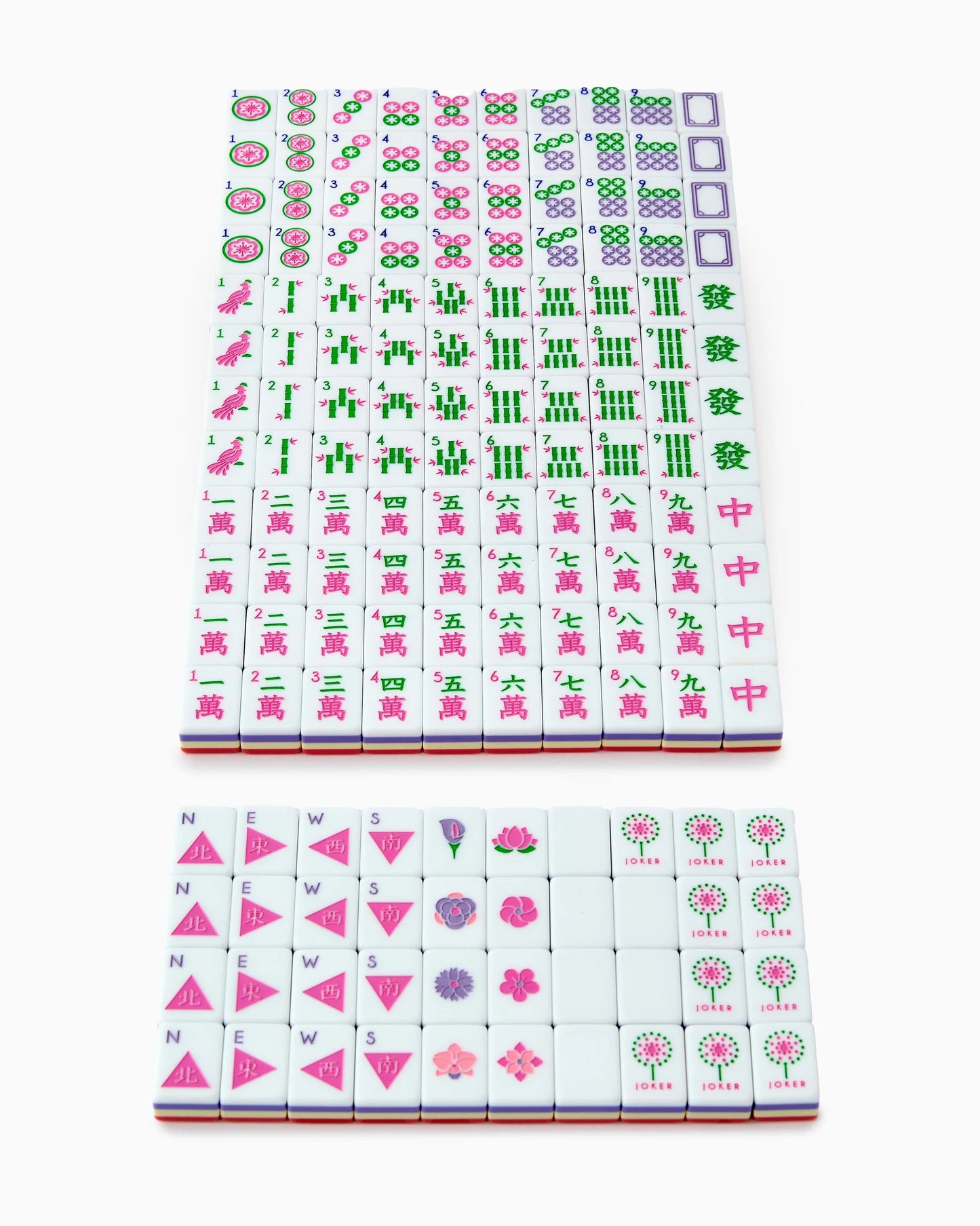 Spring Mahjong Tiles