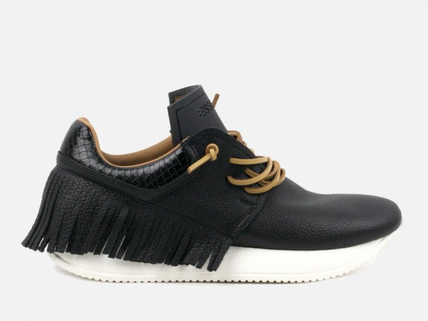 Fringed Leather Sneaker