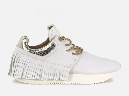 Fringed Leather Sneaker