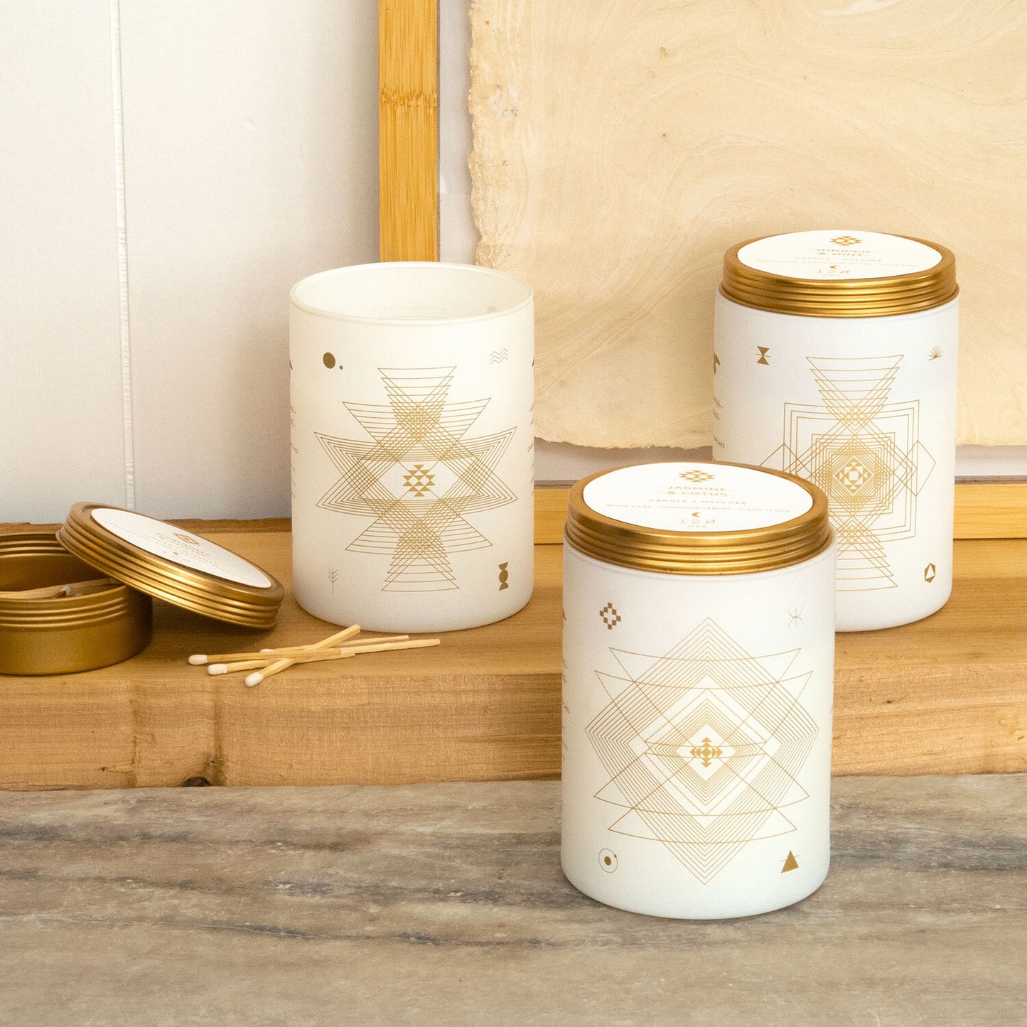 Totem Candle - Juniper & Mint