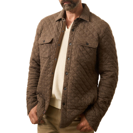 Epic Quilted Fleece CPO - Mountain Branch Heather