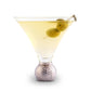 Golf Ball Cocktail Glass