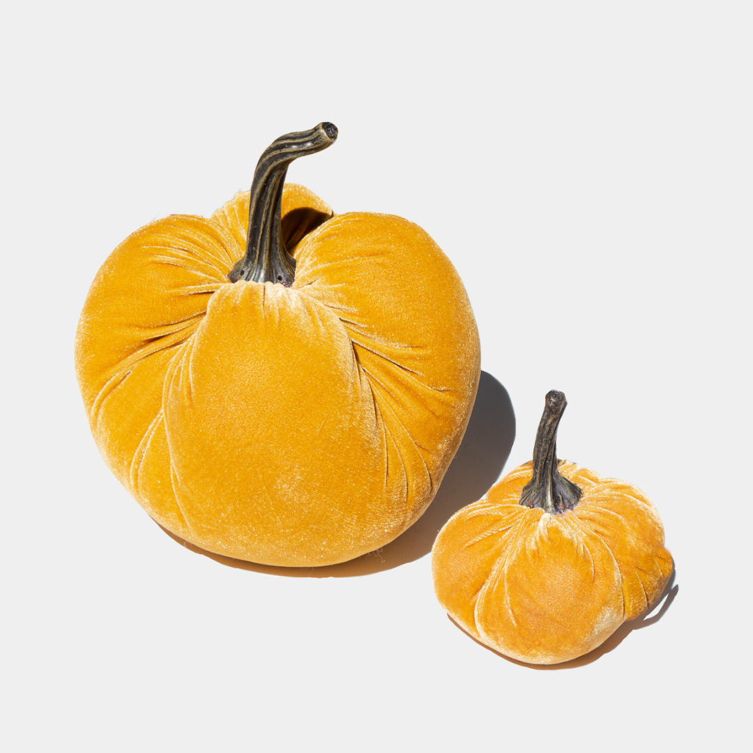 Velvet Weighted Pumpkin