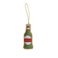 Embroidered Beer Bottle Ornament 