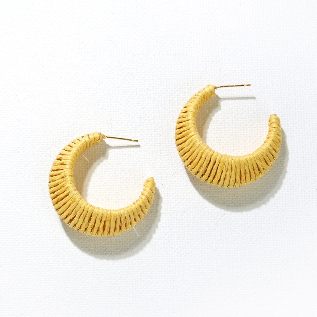 Harper Raffia Wrapped Earring